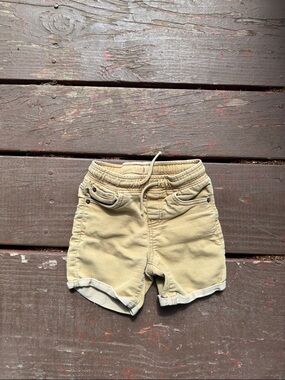 Cat & Jack Tan Stretch Pull-On Shorts
